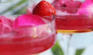 Pink gin