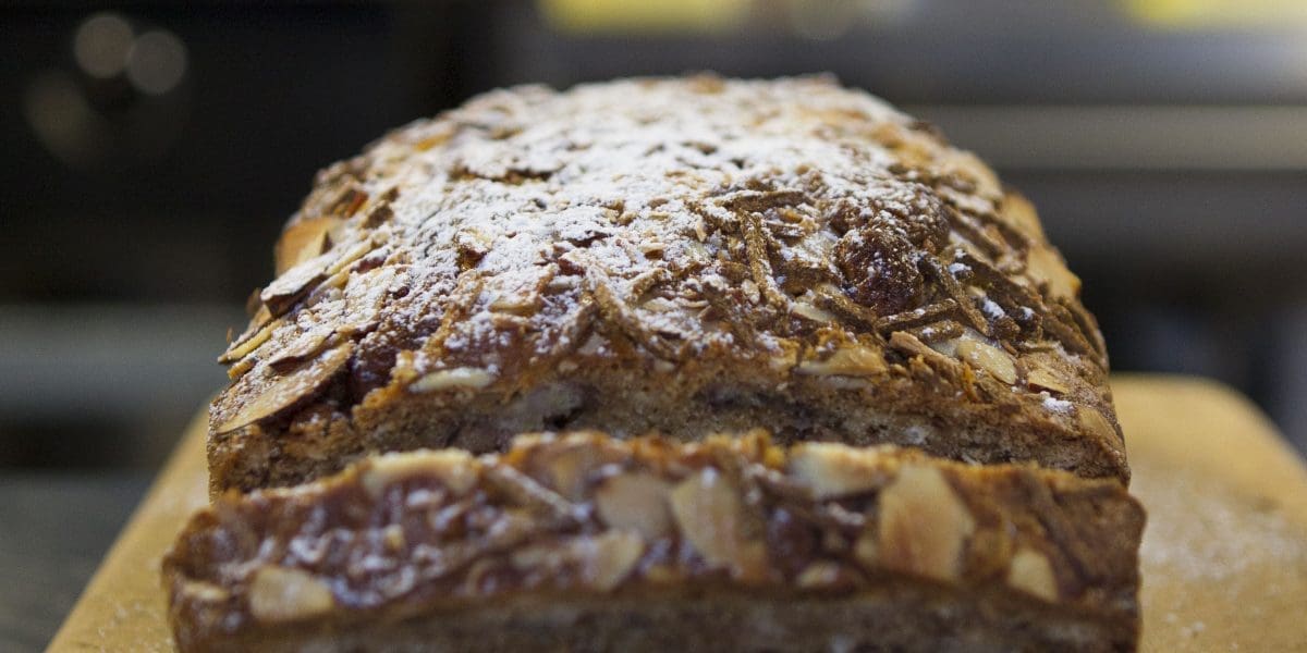 Banana, Coconut and All-Bran Loaf at the Kellogg's Cafe