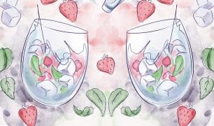 M2woman.com - Raspberry Gin Basil Smash Cocktail: The Perfect Way To Welcome In Spring Raspberry Gin Basil Smash Recipe - M2woman