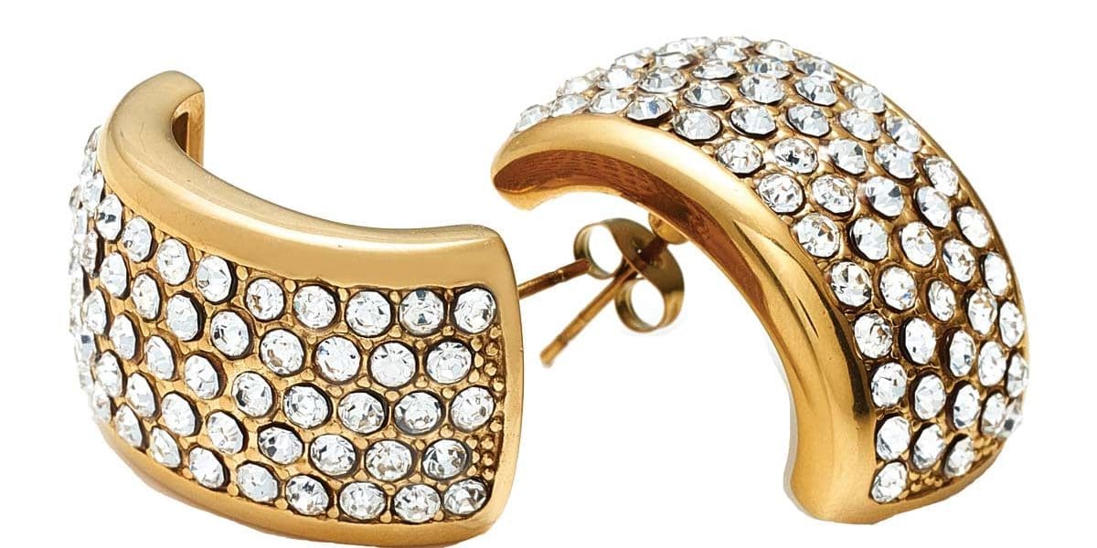 Silk-&-Steel-Jewellery---Diva-Earrings---Clear-CZ-+-Gold---RRP$119---E086CZG---www.silkandsteel.co